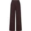 Jiusi Anna Kai Women's Winter Plush Wide-Leg Trousers