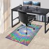 1PC Rainbow Starburst Extra Large Non Slip Floor carpet, Office, family, bedroom, Studio   Large Area Rug Indoor Rugs, , Vibrant Colors