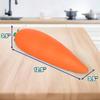 Jumbo 13Cm Sand Texture Carrot Squishy Toy Toymendous 1/2 Pack Giant Vegetable Stress Ball Sensory Fidget Toy For Adult Party & Themed Games