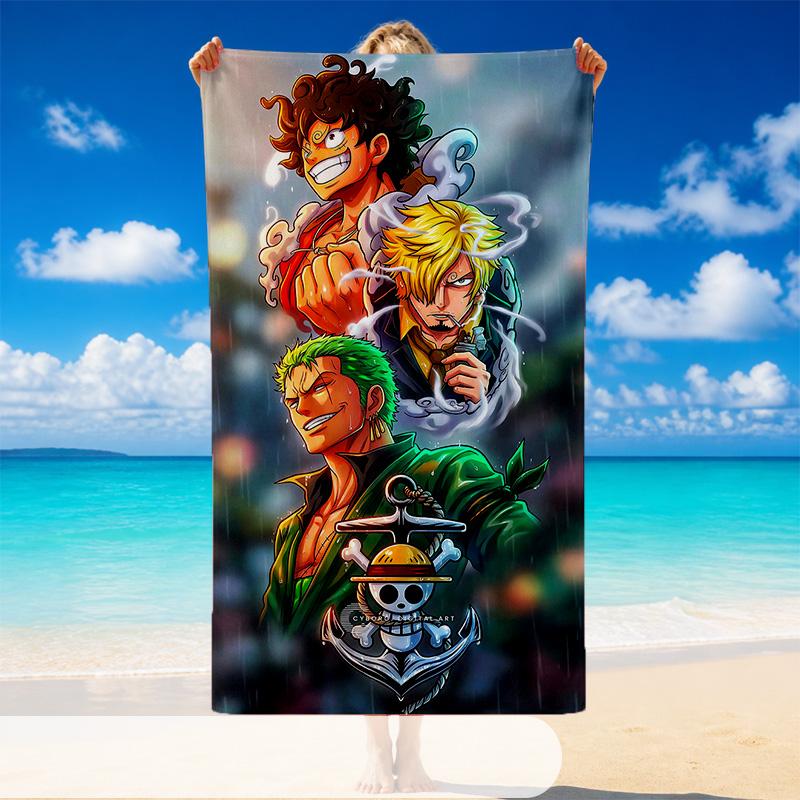 One Piece Beach Towel, Soft Large Absorbent Towel For Beach Swimming Pool Travel Vacation