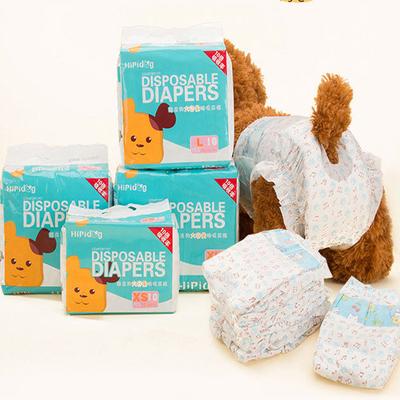 10/12 ST/förpackning Superabsorberande Fysiologiska Byxor Hundblöjor För Hundar Husdjur Tik Hund Engångs Läckagesäkra Blöjor Valp