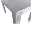 Dining Table, Table with Four Legs, Oak Wood Table, Rectangular Dining Table, Concrete Look[OLD SKU:WF312300AAB]