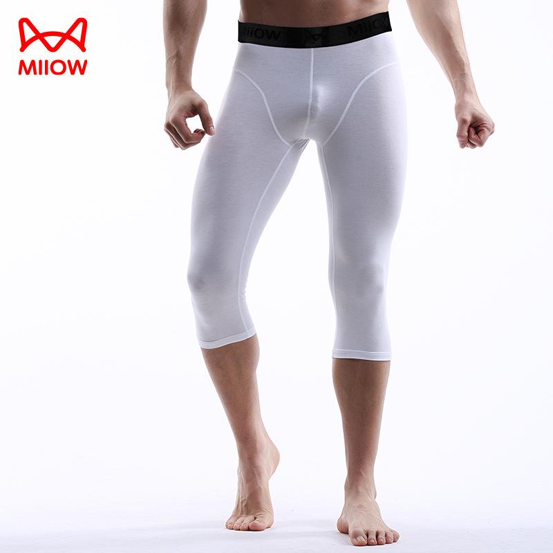 

Мужские спортивные леггинсы Maoren Anti-Wear 3/4 для осени/зимы XXXXL