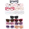 New Fashion Cat Eye Women Glasses Frame Clear Anti Blue Light Optical Eyewear Computer Glasses