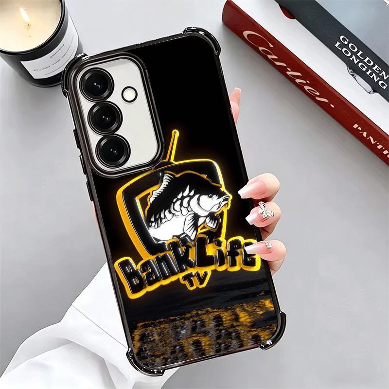 Nash Fishing Fish Mark Plating Handyhülle Für Samsung A17 A07 A37 A57 A16 A56 A15 A55 A14 A54 A13 A53 A26 A36 A25 A35 A24 A34 A2