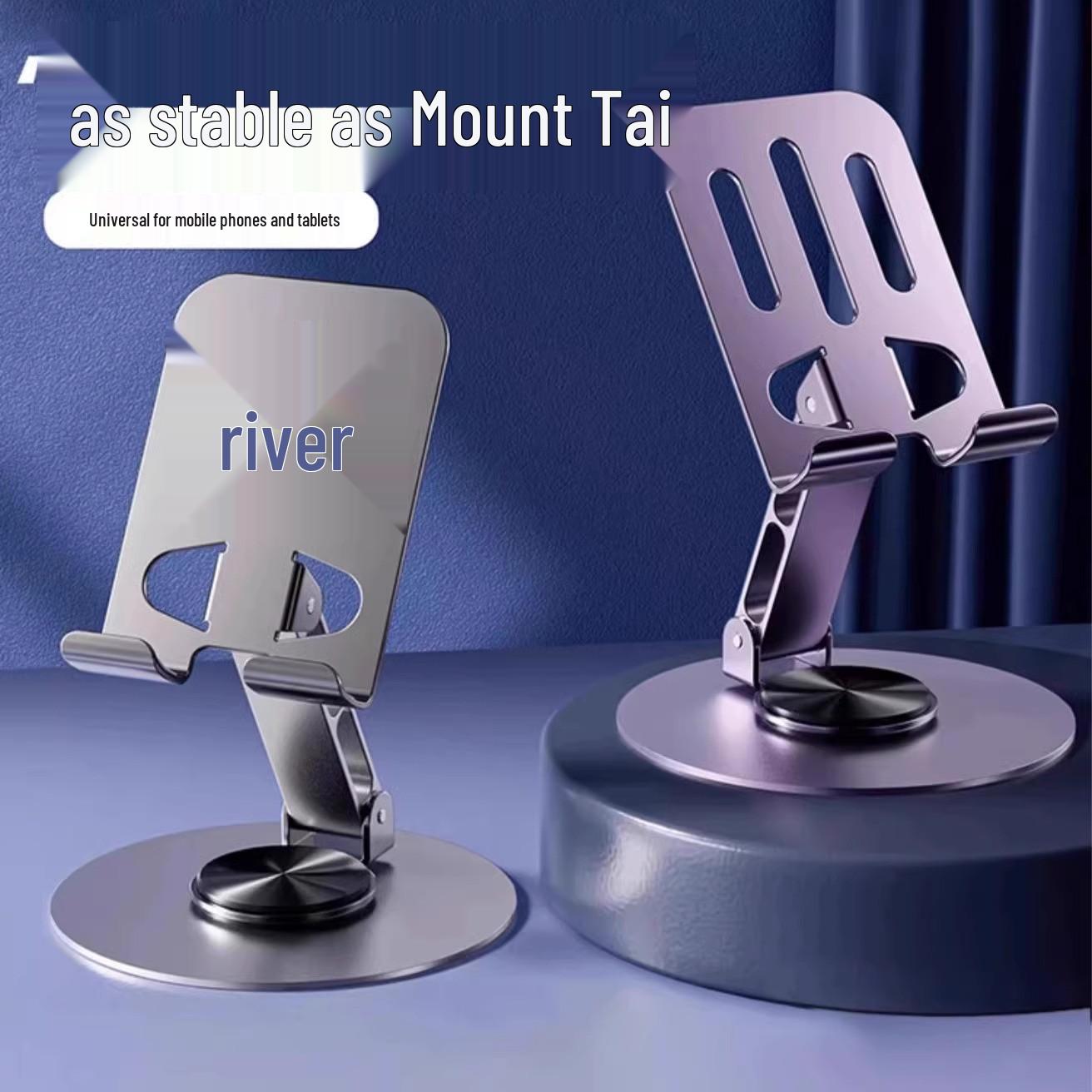 

New Arrival: Universal 360° Rotating All-Metal Foldable Mobile Phone & Tablet Holder