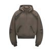 Mens 2026 American Streetwear Distressed Washed Hoodie Casual Loose Fit Sweatshirt Teens