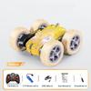 Dinosaur Themed Double-Sided Stunt Car Remote Control With Crack Light Rolling Four-Wheel Drive Spinning Children'S Toy Gifts