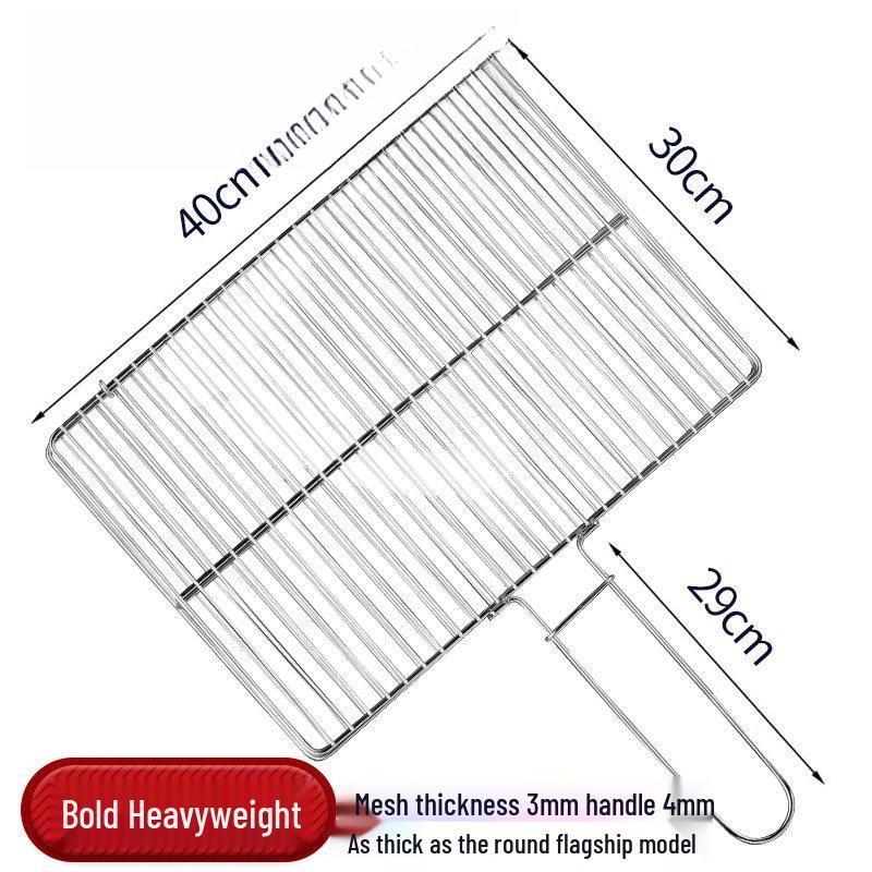 Stainless Steel BBQ Fish Grilling Clamp