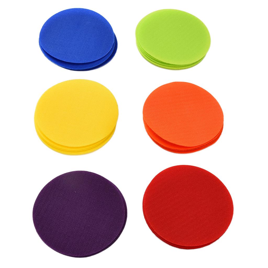 Teppichmarkierungen Kinderspiel Indoor-Aktivität Bunte Teppich-Punktmarkierungen für Klassenzimmer