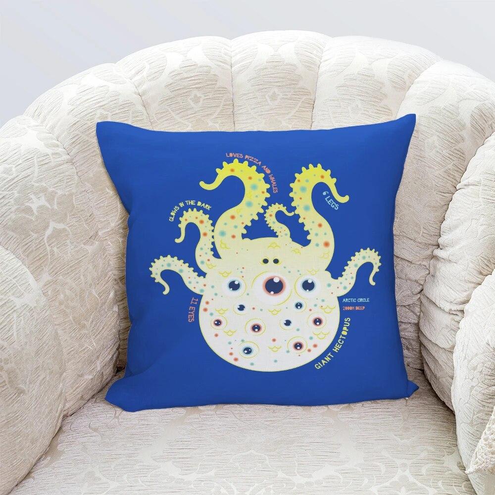 Pillowcase Car Cushion Cover Multi-Cartoon  Home Decoration Bedroom Sofa  Bedside