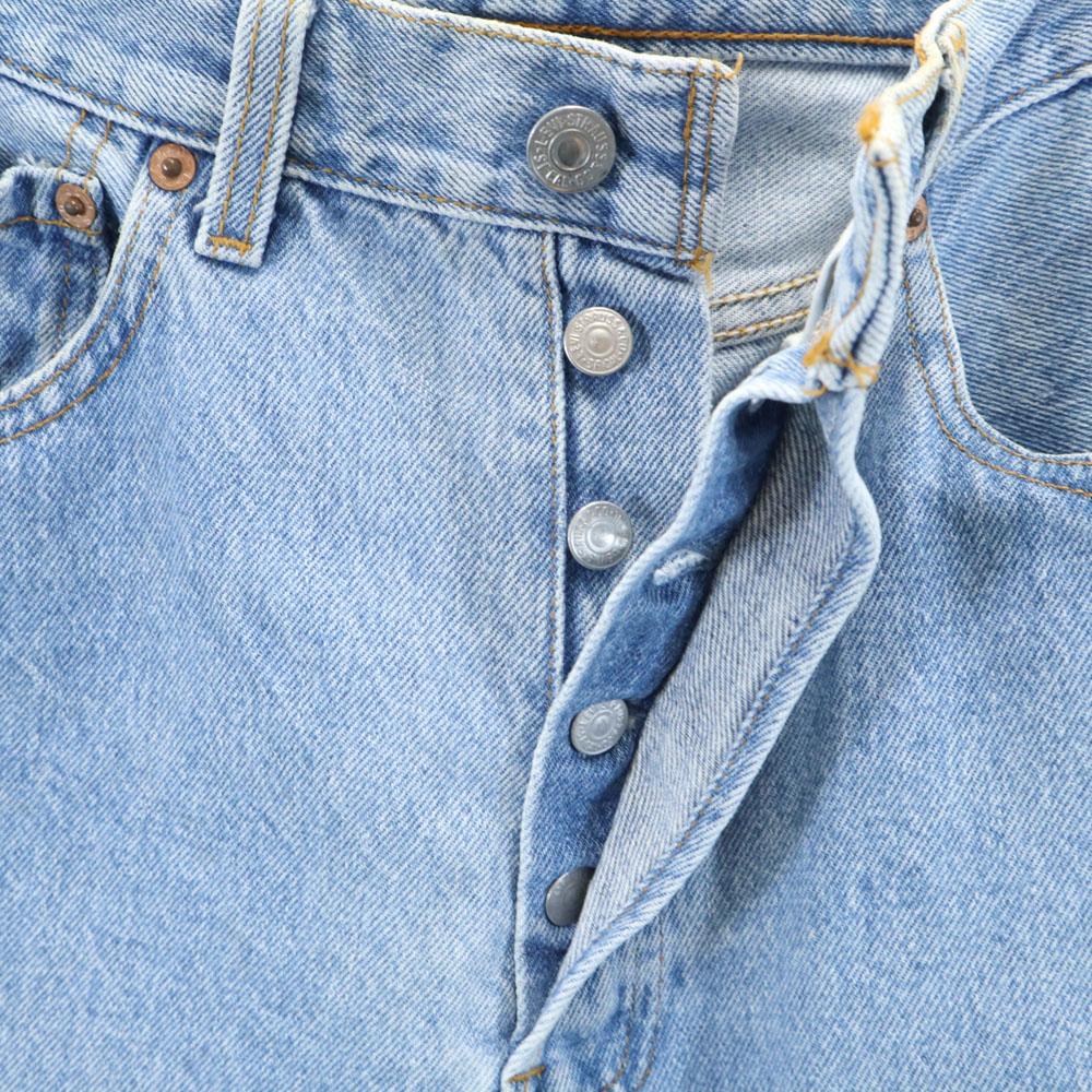 Levi's 90s 501 USA made old Straight denim pants w32 Button fly Men's Used