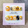 Garfield 3D Cat Nail Art: Handmade, Hand-Painted, Reusable, Removable Stickers