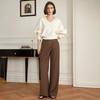 Waiwaiaiem Yy_Irregular High Waist Wide Pants