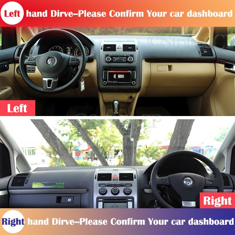 for Volkswagen VW Touran MK1 2003~2015 Anti-Slip Dashboard Cover Protective Pad Car Accessories Sunshade Carpet 2004 2005 2006