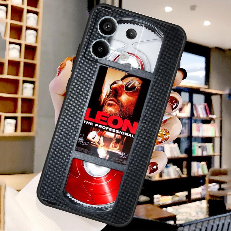 Leon The Professional For Xiaomi Redmi Note 13 Pro 9 10 11 12 14 15 Pro Plus Case For Redmi 15 12C 13C 14C 10C 15C