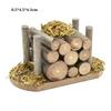 High Quality 1:12 Scale Dollhouse Firewood Pile Multistyles Mini Cart Scene Model Miniatures Straw Stack Fairy Garden Decor