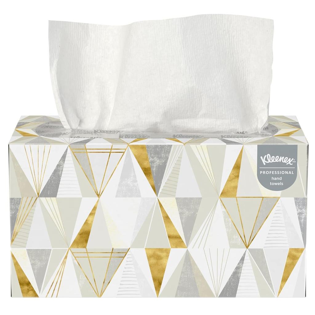 KLEENEX® Pop Up Paper Towels 1701 - Premium Hand Paper Towel Box- 120 Paper Towels