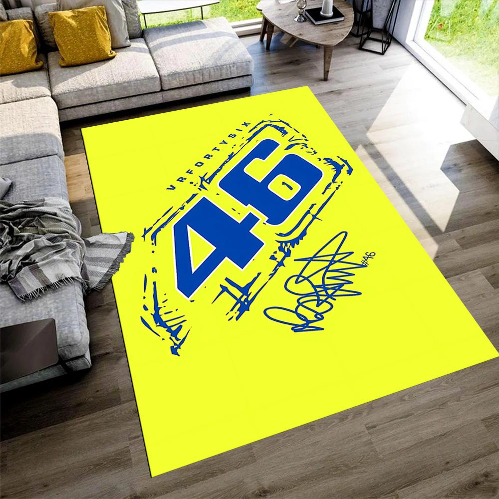 Rider Gear Floor Rug Office Rug Perfect for Playrooms Outdoor Study Room Dormitory Antislip Carpet Anime Office Decor Wedding Party Gift