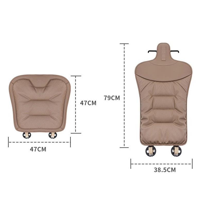 ZHM3 Keyring Car Seat Cushion Perforated Breathable For Mercedes Benz A B C E Class GLS GLA GLK GLC CLS CLA AMG W204 W205 W212 W463