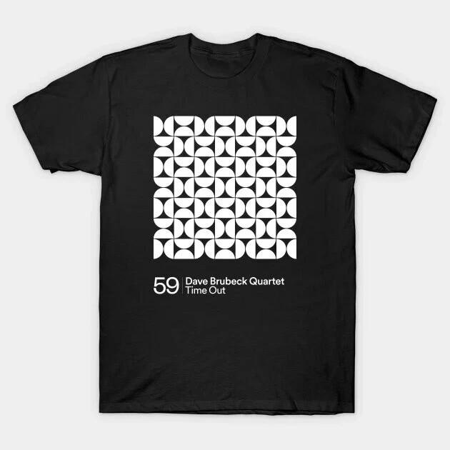 

Vintage Dave Brubeck Quartet Quartet Time Out 59 Jazz Legend TShirt Paul Desmond Unisex T-Shirt XXL
