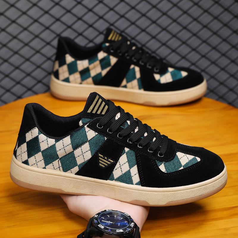 New board shoes men's fashion casual shoes trendy sports flats low top breathable comfortable running shoes