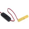 Type-C/USB To 4.5V AAA Battery Eliminator Cable Cord with Switch & Dummy Battery for LED Lights Razors Toy Radios