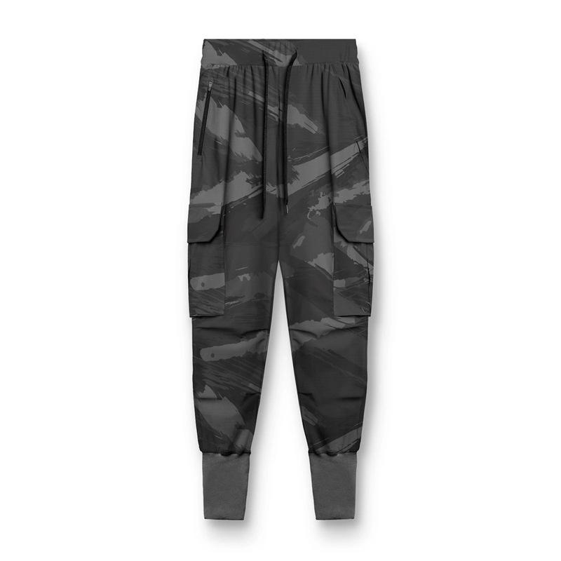 Pantalon de survêtement tissé athlétique décontracté pour homme pour la course et l'entraînement