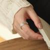 Adjustable Intersecting Lines Ring: Versatile and Fashionable Women's Statement Index Finger Ring