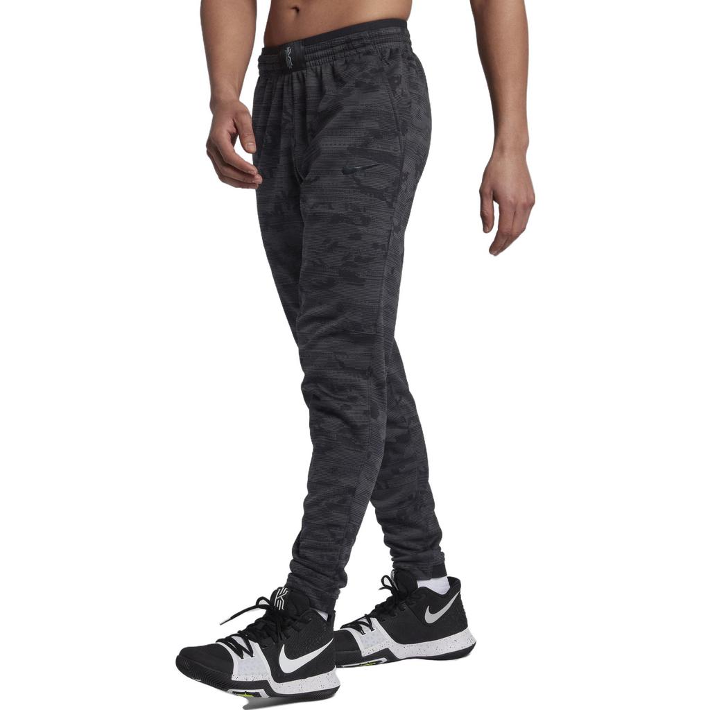 Nike Dri Fit Elastic Camouflage Print Casual Pants Men Bottoms Coal-Black 890656-060