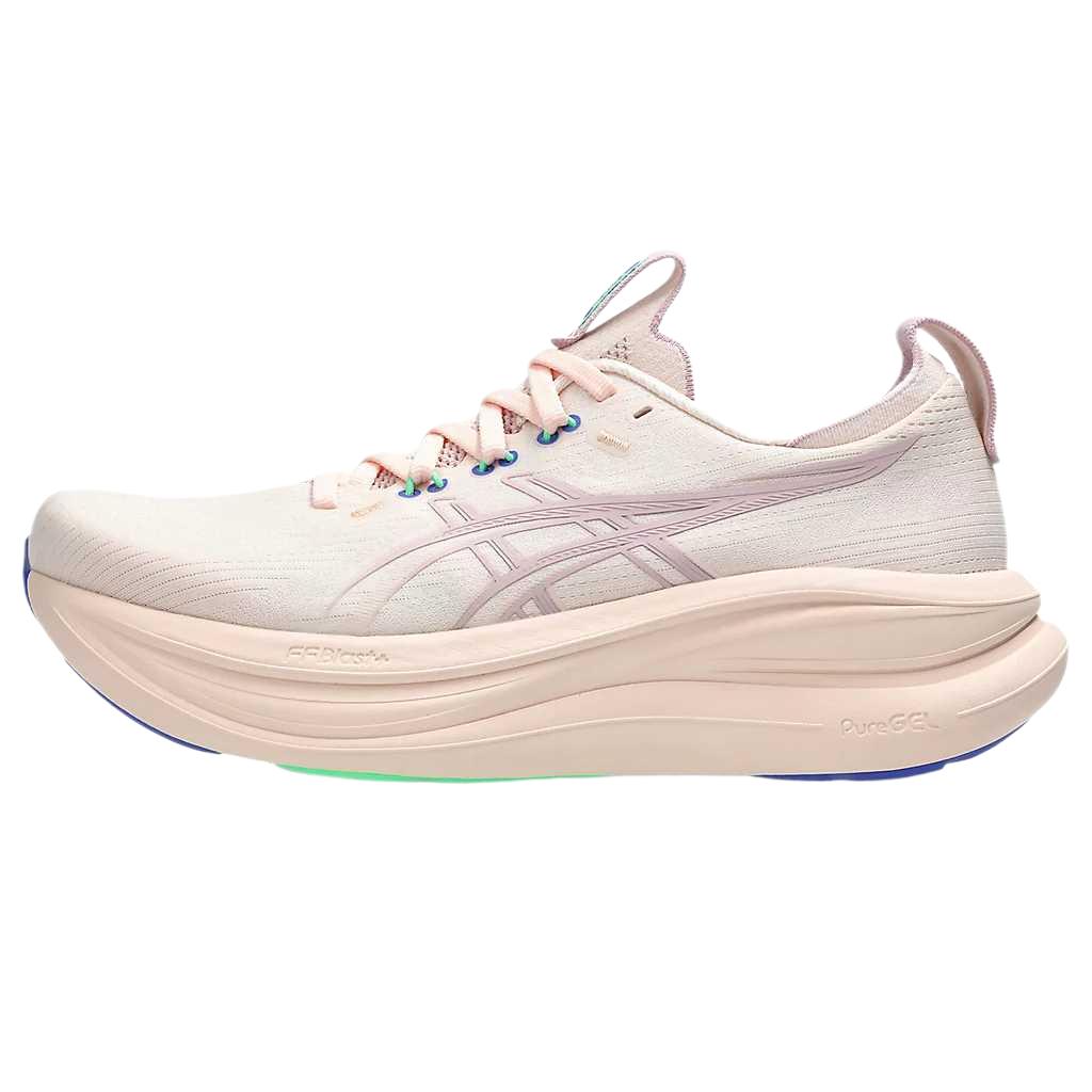

ASICS GEL NIMBUS 28 Cushioning Breathable Low top Running Shoes Women s Wide Fit 1012B917-700 37