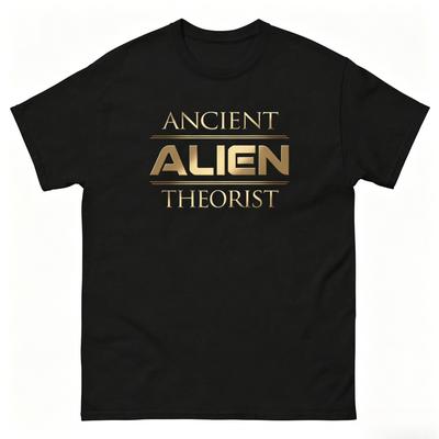 Casual Fashion Ancient Alien Theorist Tshirt Comfortable Color Universal Pattern Tshirt For Both Unisex And Unisex