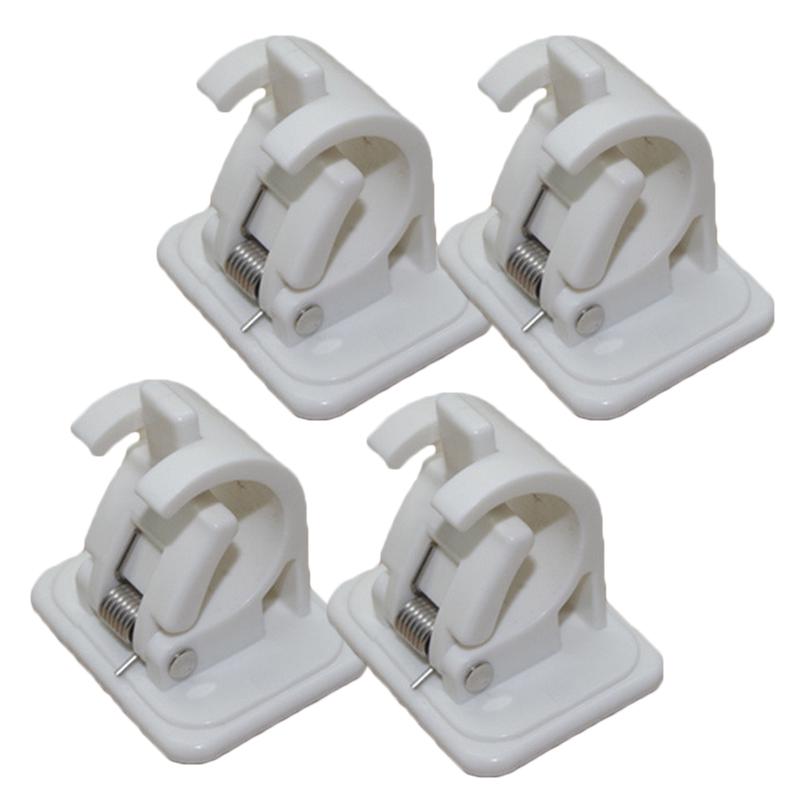 2pcs Self Adhesive Curtain Rods bracket Hanger Crossbar Clips Wall Hooks Curtain 2pcs Self Adhesive Curtain Rods bracket Hanger Crossbar Clips Wall Hooks Curtain