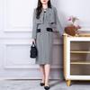Classic Thousand Bird Grid Small Fragrant Short Coat