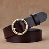 Belter for kvinner Mote Casual Designerbelter Høy kvalitet Luksus for Jeans Allsidig Skinnbelte Kvinner Ensfarget