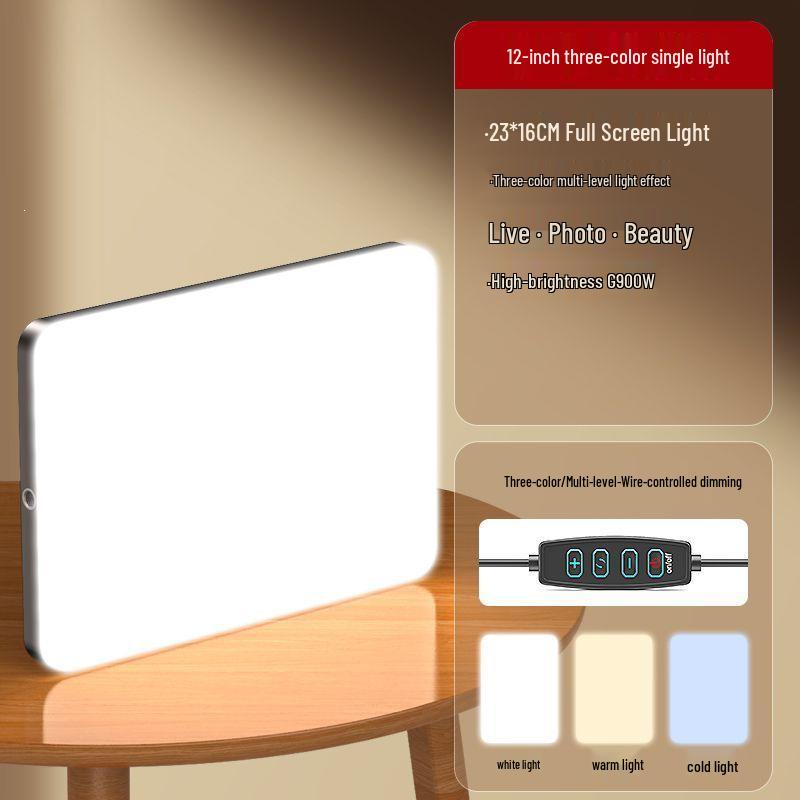 Professional LED Studio Light for Live Streaming & Photography