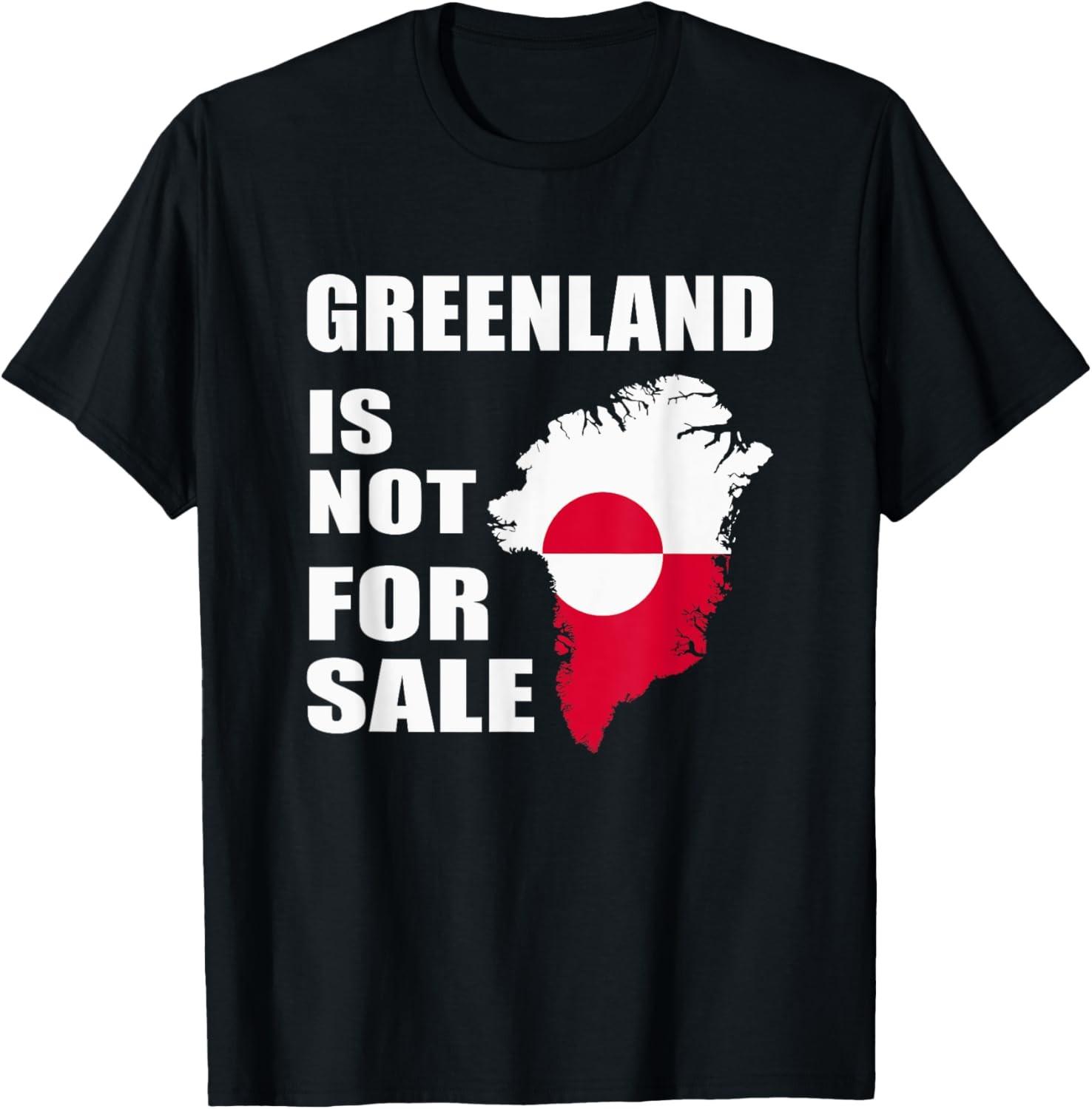 Greenland Is Not For Sale Greenland and USA Funny Greenland T-Shirt S