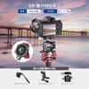 NEEWER Tripod Head Leveling Base Camera Aircraft Grade Aluminum Precise Angle for Macro Panoramic LP64 Leveler, Alloy, 3-Axis Tri-Wheel Head, 3/8"