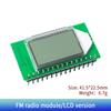 LIZAO FM Kabelloses Digitalradio Modul Stereo Audio Empfänger mit Doppelknöpfen Tasten LCD Display für DIY Audio Projekte