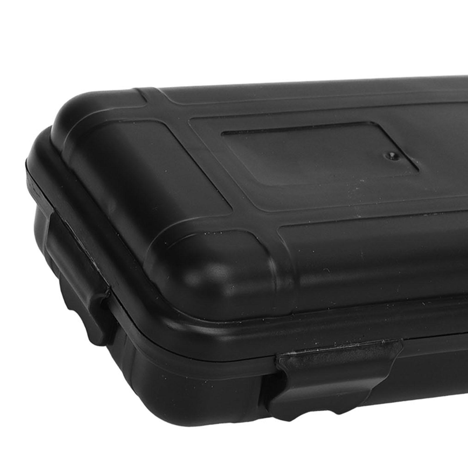 Small Survival Storage Containers Shockproof Waterproof Pressure Proof Sealed Survival Containers for Fishing Camping