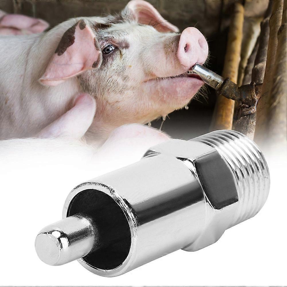 Round Automatic Pig Drinker - 5pcs Removable, Livestock Farming Accessory