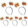 Festive Headband Perfect for Masquerade Parties Cute Pompoms Dress Up Supplies