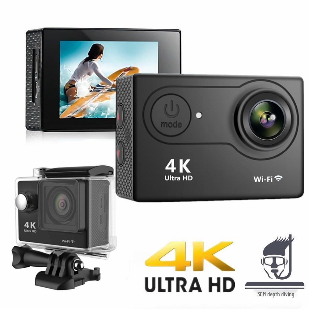 5K Dual Screen Waterproof Sports Camera with WIFI & Remote