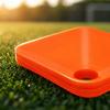 10Pcs Square Training Marker Disc Center Hole Training Cones Marker Cone Base  Agility Practice