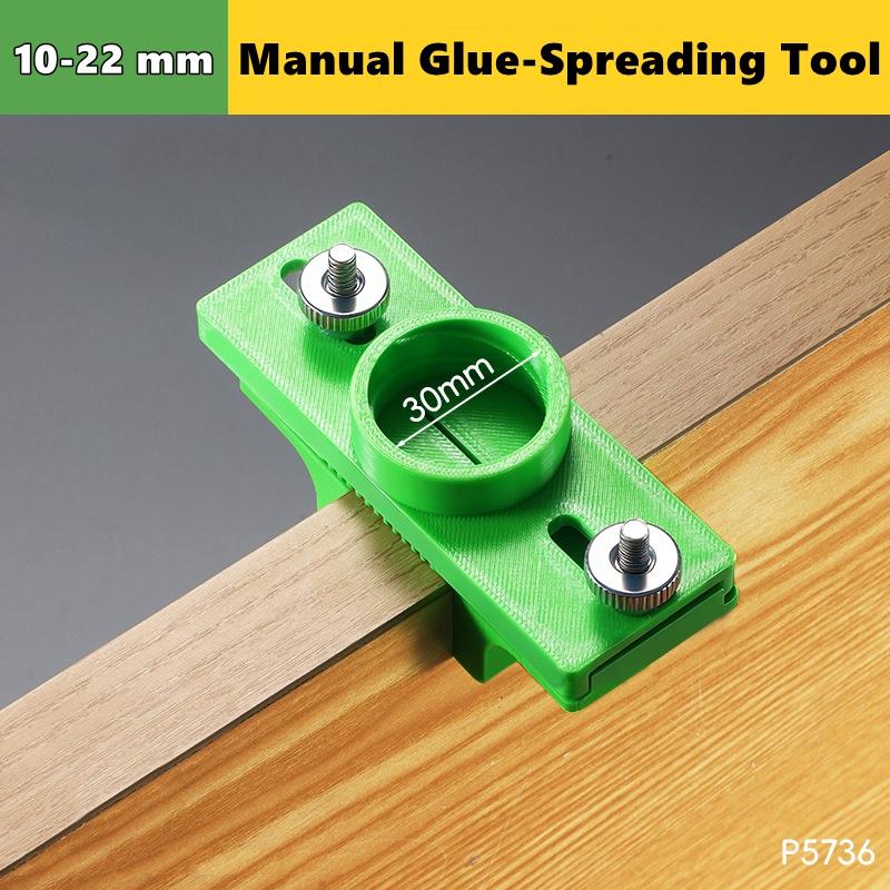 Woodworking Edge Banding Glue Applicator Board Brush Glue Limiter Multi Functional Installation Fixture Adjustable Manual Tools