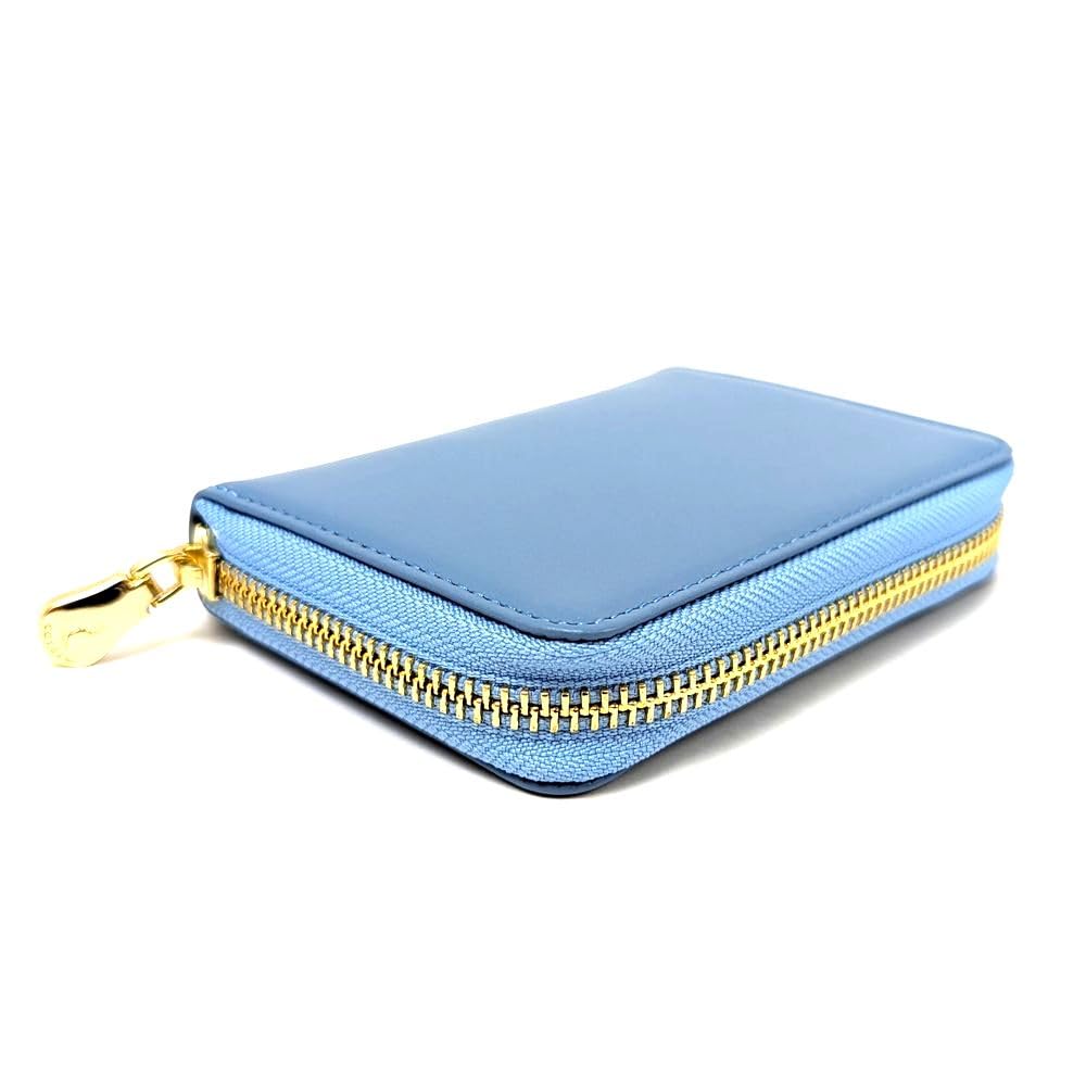 Bifold Wallet Billfold Blue [Karkuru]