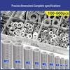 Cross-Border Flat Washers & O-Rings Sealing Gasket Set (100/200/400/600 Pieces)