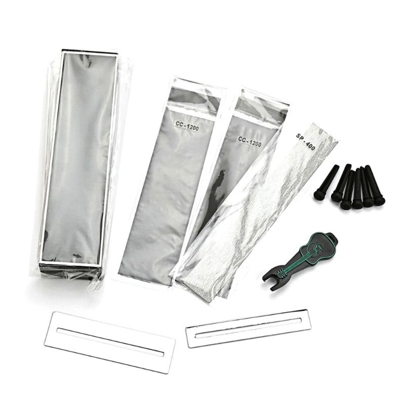 Guitar Fret Leveler Beam Leveling Bar, Fingerboard Guard Protector, Sanding Paper Guitar Fingerboard Luthier Tools Set