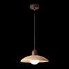 Oeny Wabi-Sabi Japanese Walnut Ceiling Light
