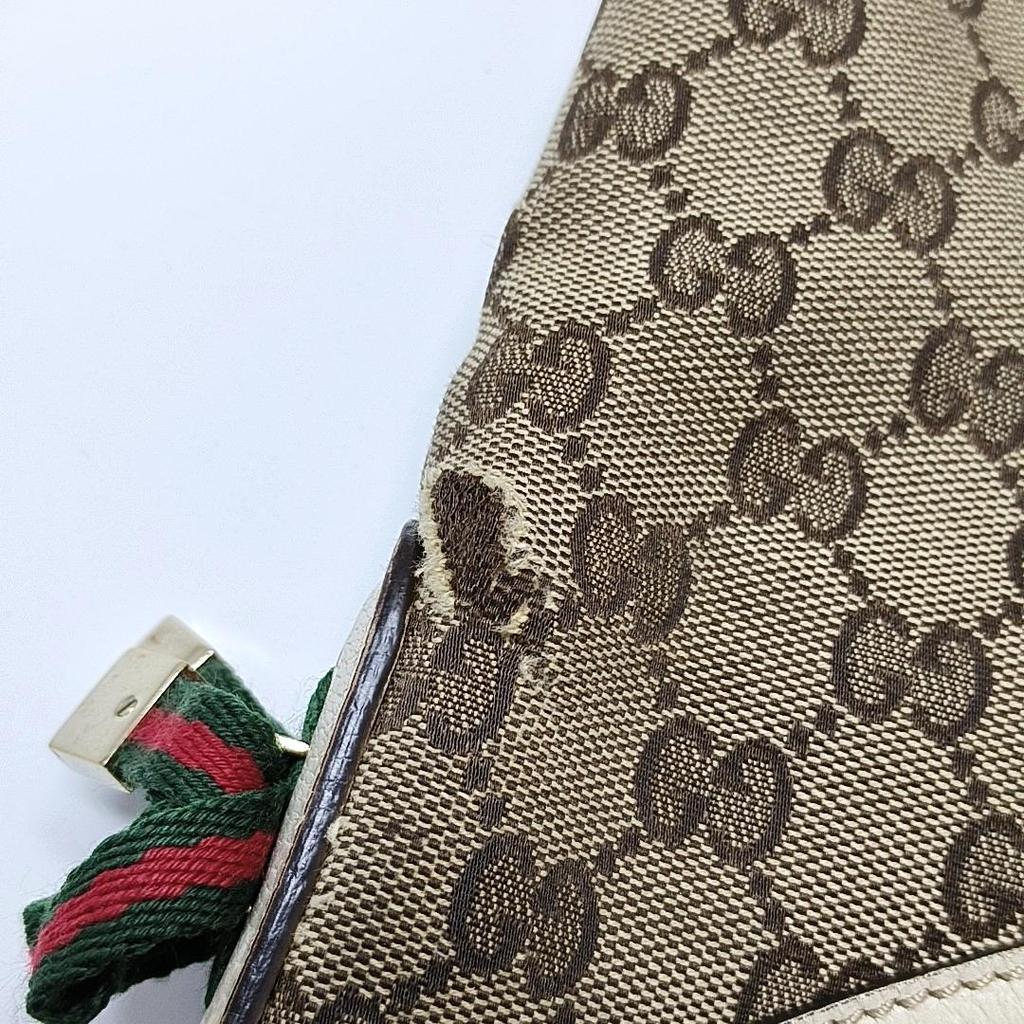 [Pre-Owned] Brown Canvas Tote Bag - Good #S953L6